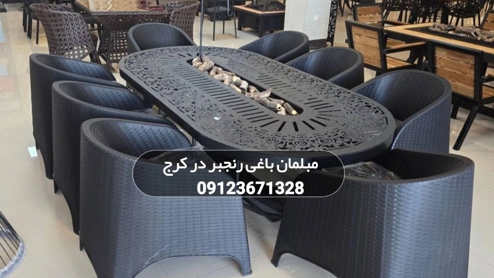 انواع مدل های آتشدان باغی و ویلایی