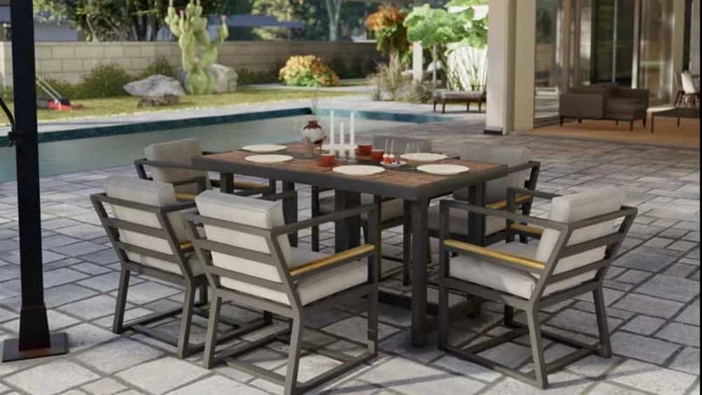 A guide to buying durable garden furniture for villas, gardens and outdoor spaces
