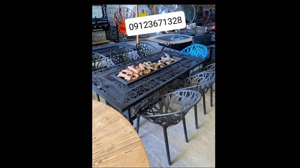 فروش آتشدان باغی مدرن