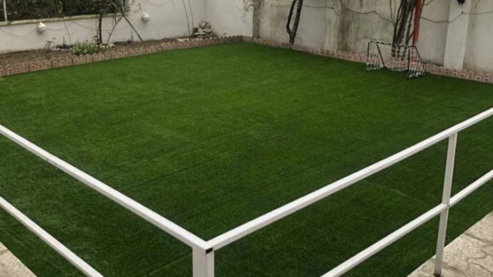 چمن و فنس چمنی دیواری