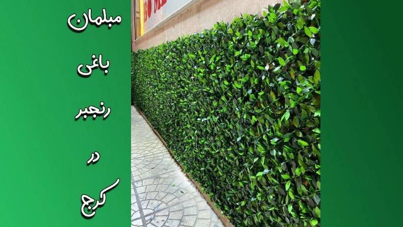 فروش و پخش فنس چمنی برگ ریحون