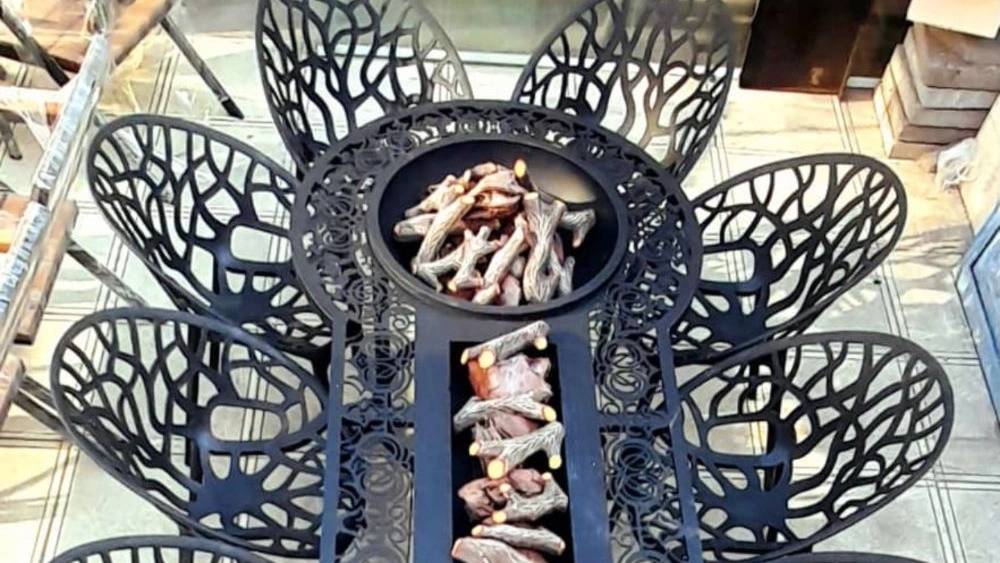 انواع مدل های آتشدان باغی و ویلایی انواع مدل های آتشدان باغی و ویلایی